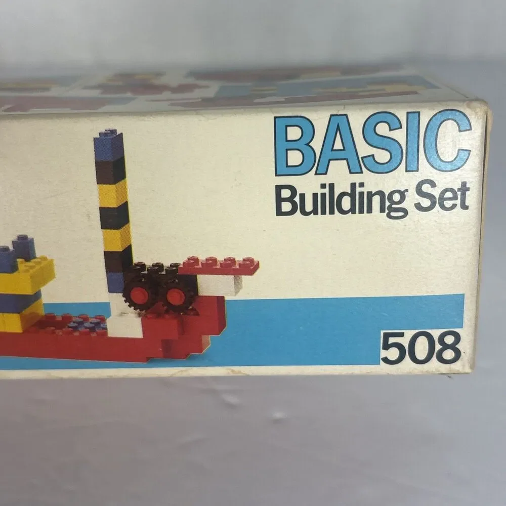 3x Lego Legos Basic Building Sets 508 311 Vintage 1984 1985 130 pc total NEW VTG